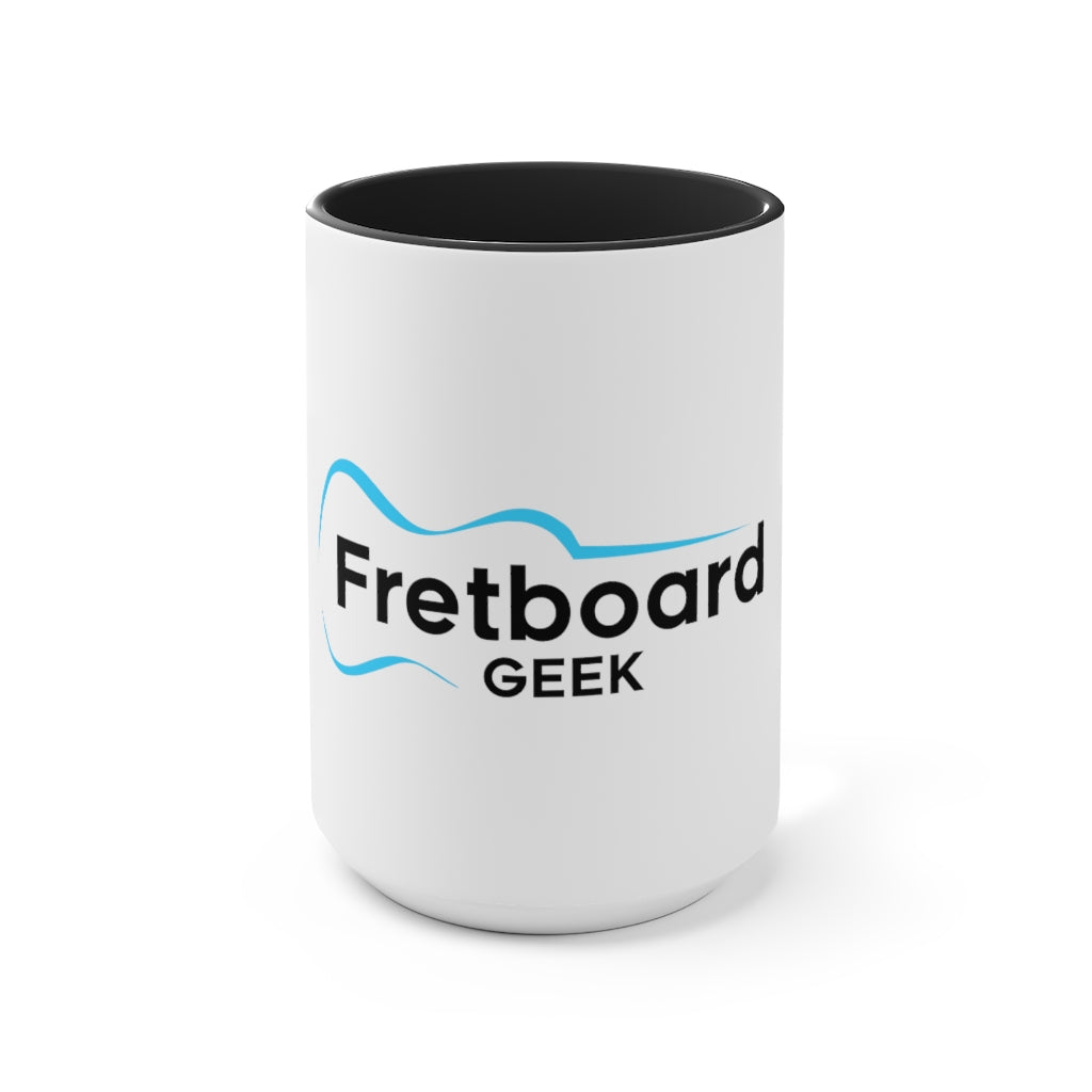 Fretboard Geek - White Coffee Mug